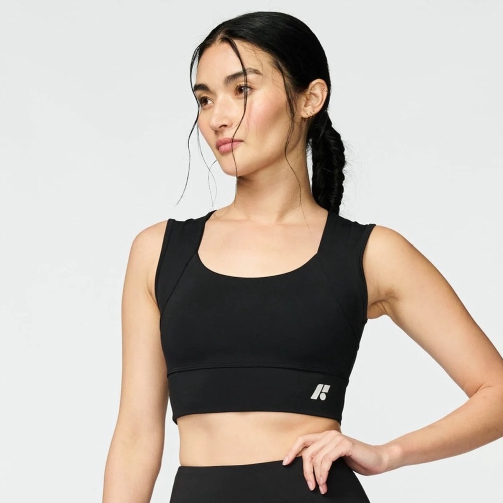 NWT Forme Power Bra Regular Black/Obsidian (Medium) Posture Support Sports Bra